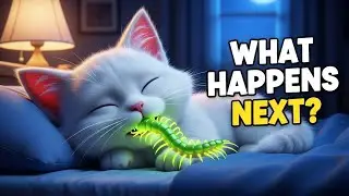 😱 A Bug Crawled Into a Sleeping Kitten… What Happened Next Will Shock You 🐱🐛