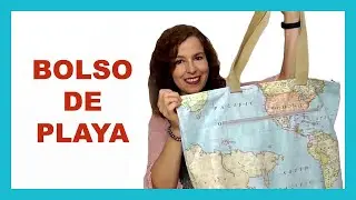 Cómo hacer un BOLSO de PLAYA GRANDE