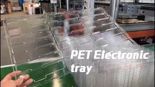 PET Electronic tray thermoforming machine saving power