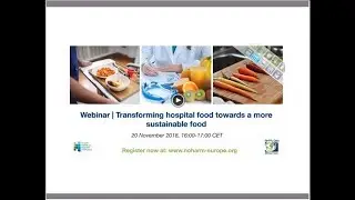 Webinar | Transforming hospital food towards a more sustainable future