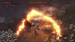 Sekiro - Main scenario (not NG+) - Main Boss - Very Safe Fight with a Shield