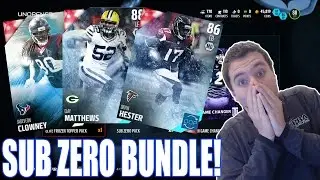 SUB ZERO BUNDLE! AWESOME PULLS! - MADDEN 16 ULTIMATE TEAM PACK OPENING