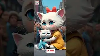 Meow Meow cat story #cat #cartoon #2024cartoon #painting😍 #story #funny #2025 #catsdreams