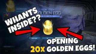 2020 GOLDEN EGG CRATE OPENING! | Rocket League