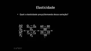 Derivadas 18 - Elasticidade (Economia)