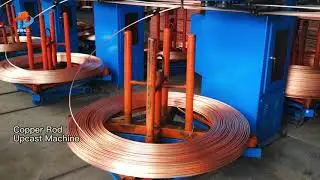 8mm oxygen free copper rod upcast machine