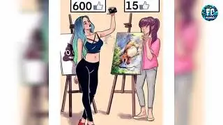 🤣😂FUNNY COMICS KING😂🤣 #Funny Cartoon Character# part 90