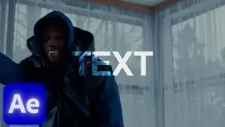 After Effects Transparent Text Tutorial!