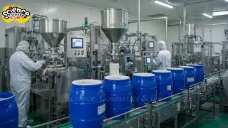 How a thousand tons Pure Kojic Acid is made in the Factory- from start to finish/ the process