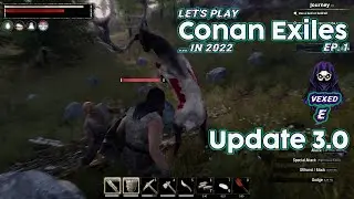 Conan Exiles Gameplay | Ep. 1 | Age of Sorcery | Getting started