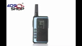 SURECOM SJ409 409MHz 20 channels mini walkie-talkie (Blue)