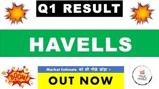 Havells Q1 Results 2026 | Havells Results Today | Havells Share Latest News | Havells India Share