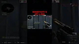 Поставил СЕНСУ 5 на 1200 DPI! #shorts #cs2 #source2 #csgomoments #funnyvideo