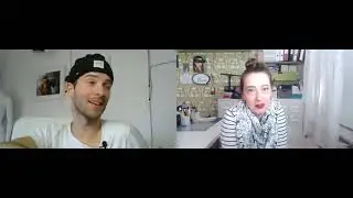Georg Lesk und Roberta Bergmann: Kunst- und Kreativtalk zum kreativen Flow