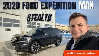 2020 Ford Expedition MAX Stealth 🖤 | Blacked-Out Luxury, Raptor DNA & Big Tow Power! 🚙💪