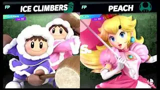 Super Smash Bros Ultimate Amiibo Fights – Ice Climbers vs the World #13 Ice Climbers vs Peach
