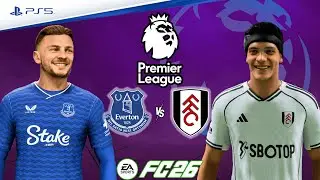 Everton vs. Fulham | Premier League 25/26 | Full Match | FC 26 - PS5&trade;[4K]