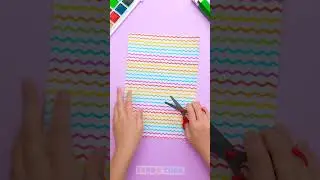 Let's Make MAGIC Vision 🧙 With Colorful Paper❗ #papercraft #diy