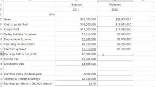 Pro Forma Handout Explained