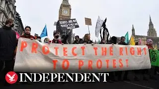 House of Lords inflicts string of defeats to government over protest crackdown measures