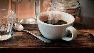 Coffee cup - steam animation