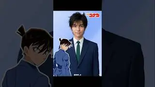 If DETECTIVE CONAN Characters In Real Life made by #ai #anime #shorts #detectiveconan