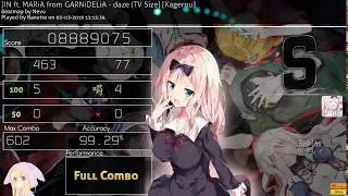 osu! - Daze (TV Size) [Kagerou] + HD