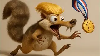 Trump is basically the ice age squirrel