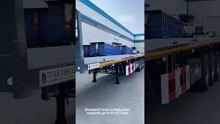 📢 3 Axle 40Ft Flat Bed Semi Trailer &ndash; Reliable & Durable! High Load & Low Maintenance!