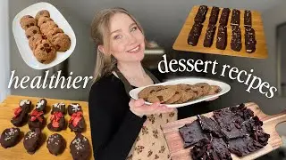HEALTHY-ISH DESSERT RECIPES | gluten free, dairy free, and refined sugar free sweet treats