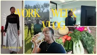 My 9-5 work week in Calgary | first 5K run, garden updates, Odd Bunch haul & staying active