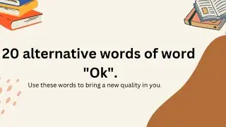 20 alternative words of word 