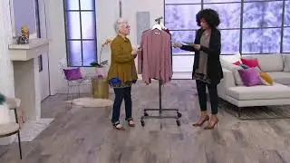 LOGO by Lori Goldstein Cotton Modal Slub Sweater Knit Cardigan on QVC