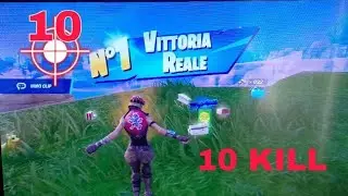 Player 11 anni - Fortnite Capitolo 7 - win e 10 kill - Battle Royale in build