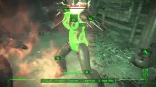 Fallout 4 - Mass Fusion: Sentry Bot & Protectron Gameplay Fight, Synth Grenades, Assaultrons PS4