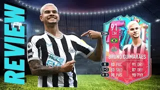 5⭐Skiller 91 Bruno Guimaraes - FUT Birthday Player Review!