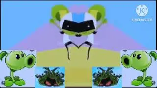 PBS kids mountain logo in awesomeness effect (but mirror and pixelated effect)
