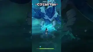 C0 Zhongli Vs C3 Lanyan! Shield Strength Test 🛡️💥 | Genshin Impact