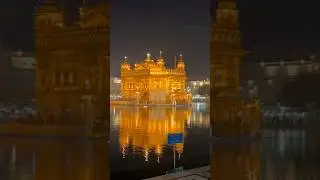 Golden Temple Night View #travllingvlog #youtubeshorts #shortvideo #touristplace #viral #amritsar