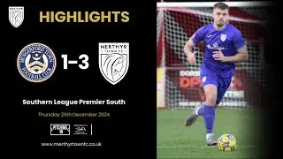 Hungerford Town 1-3 Merthyr Town | Southern League Premier South 2024/25 | Highlights