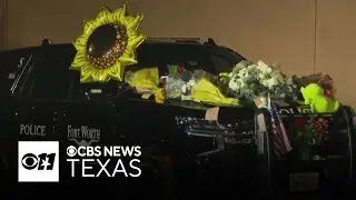 Memorial grows for Fort Worth Police Sgt. Billy Randolph
