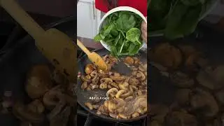 How to Make Savory Mushroom Crepes!