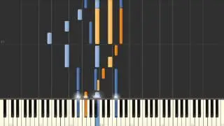 Song of Ruth (Wherever You Go) - Synthesia piano accompaniment tutorial