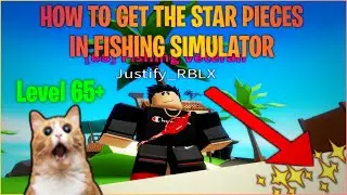 How To Get All The Star Pieces In Fishing Simulator!!! | ROBLOX