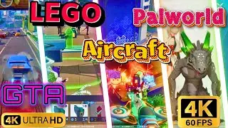 GTA➕LEGO➕Palworld (Better Skip to 8:30)⁉️Moon Gaze 望月❗️Open-World Anime RPG Early Dev Stage Gameplay
