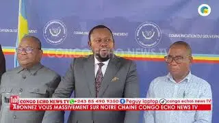 MIN. DES DROITS HUMAINS. S. MBEMBA  ANNONCE UNE R&Eacute;UNION DE DIX Jrs POUR &Eacute;VALUER L'ANS 1 DE REBELLES 
