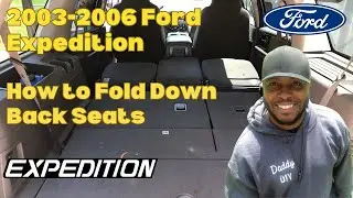 Как вручную сложить задние сиденья на Ford Expedition XLT 2003&ndash;2006 годов