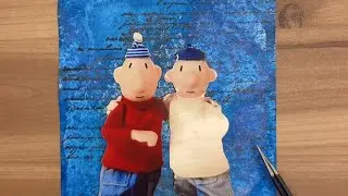 [ASMR] Pat and Mat Brothers | NO BGM Journaling