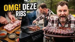 Ralph's ALLERLEKKERSTE SPARERIBS van een Napoleon Freestyle 426