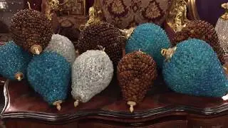 Beaded Glass lamps